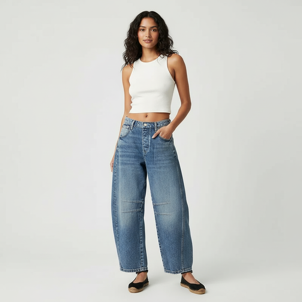 Relaxed barrel jeans - Noa