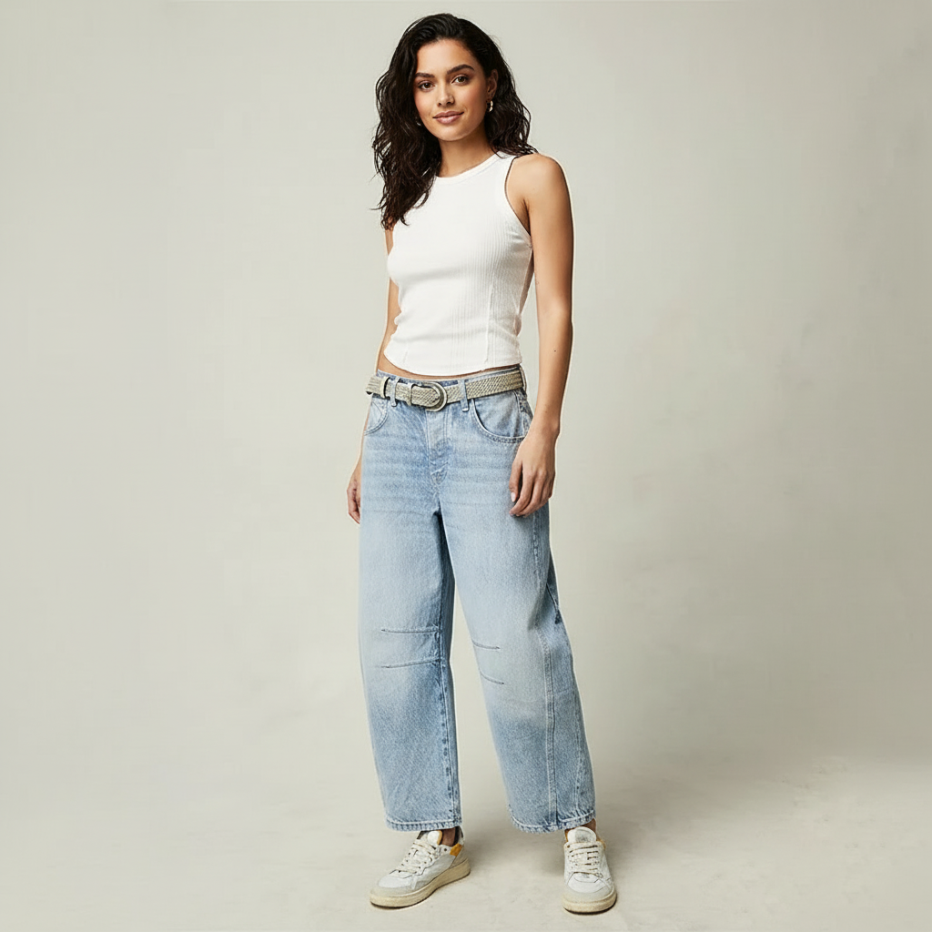 Relaxed barrel jeans - Noa