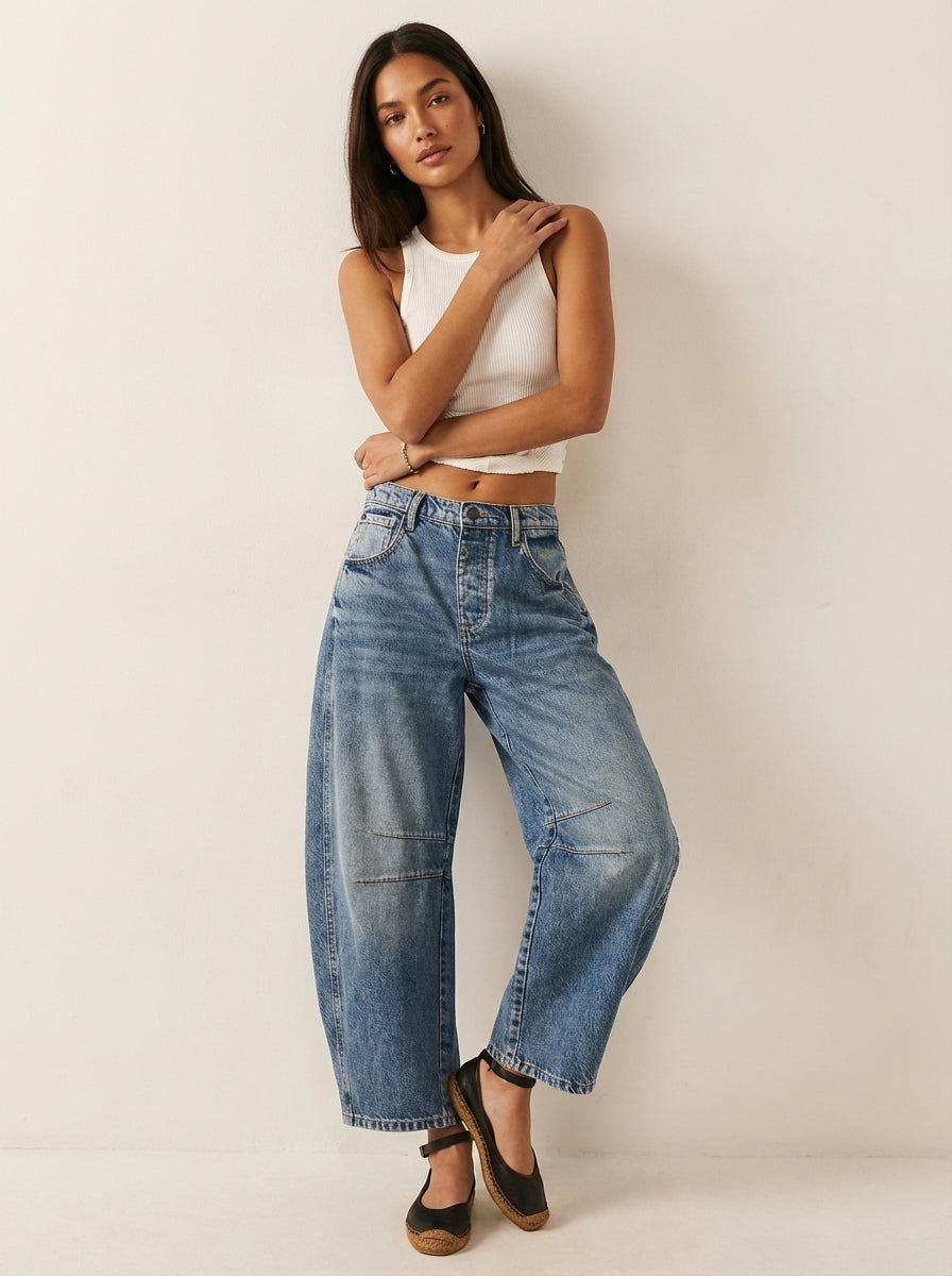 Relaxed barrel jeans - Noa