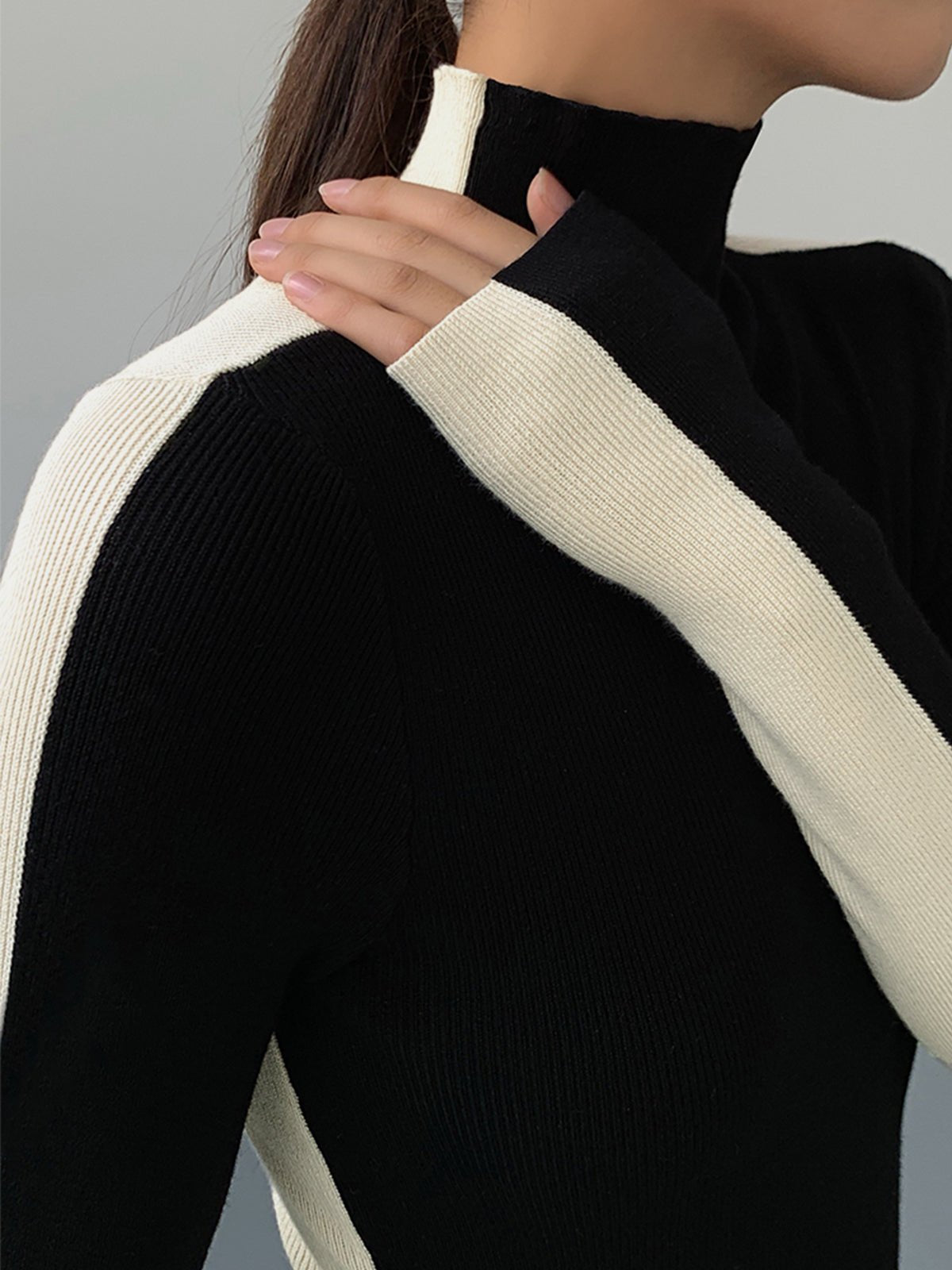 Ribgebreide Coltrui Dames – Sophie