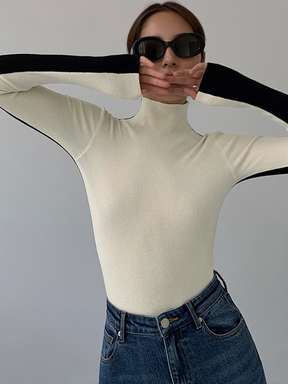 Ribgebreide Coltrui Dames – Sophie