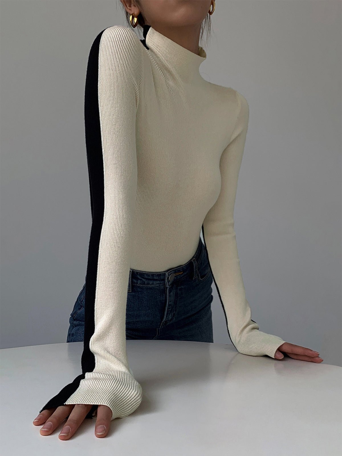 Ribgebreide Coltrui Dames – Sophie