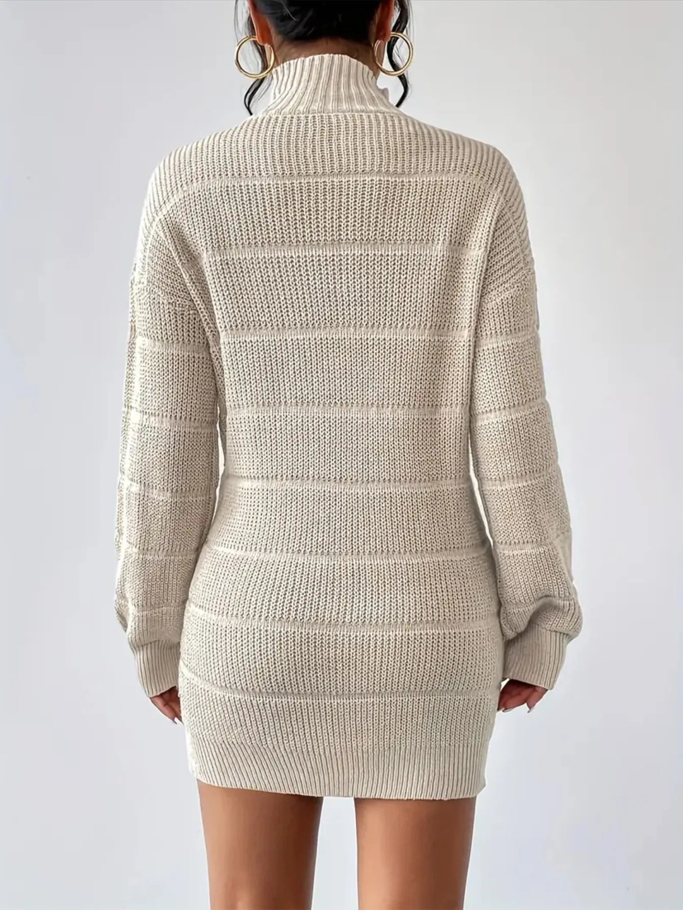 Ribgebreide coljurk – Eveline