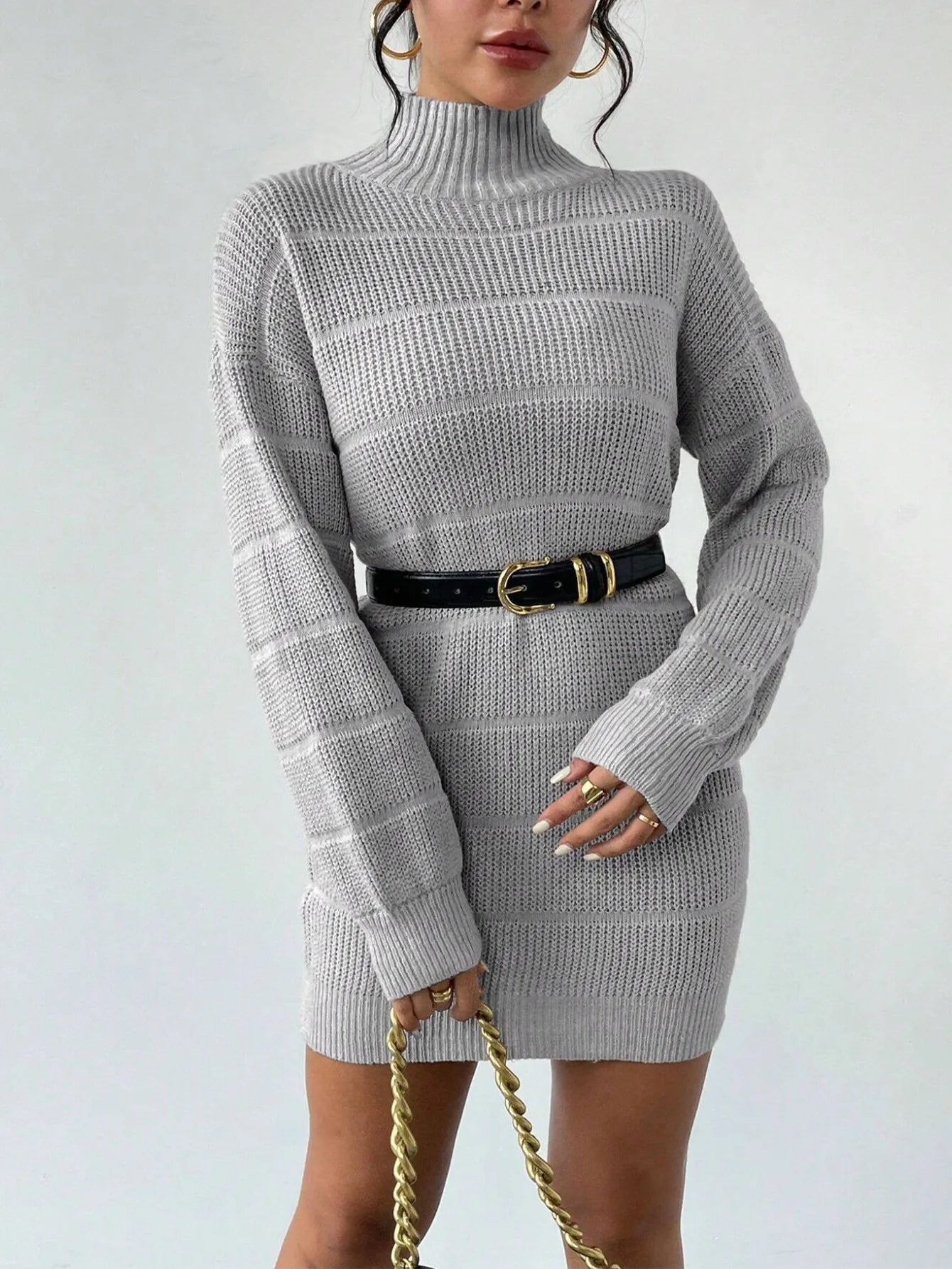 Ribgebreide coljurk – Eveline