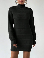 Ribgebreide coljurk – Eveline