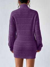 Ribgebreide coljurk – Eveline