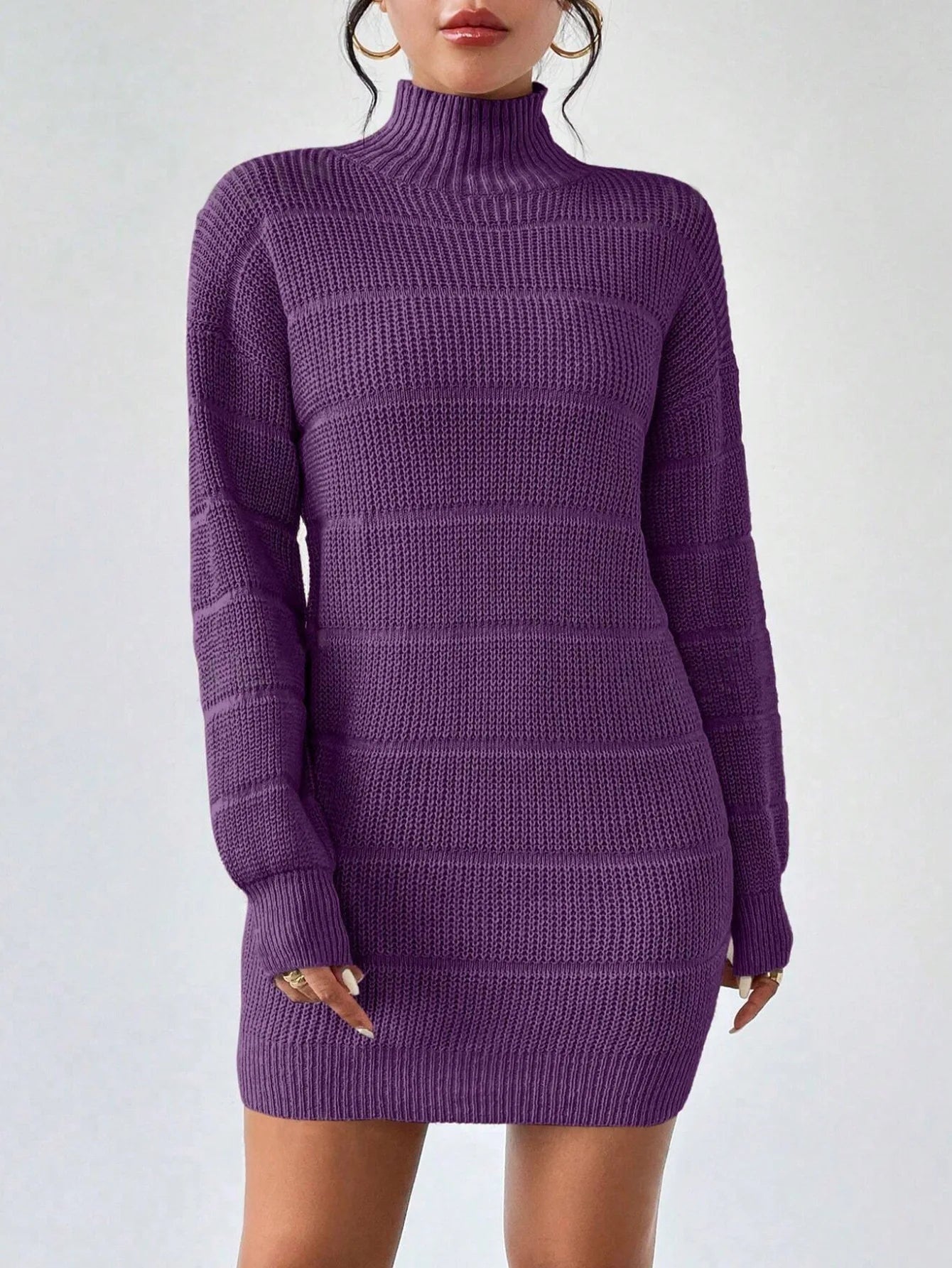 Ribgebreide coljurk – Eveline
