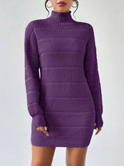 Ribgebreide coljurk – Eveline
