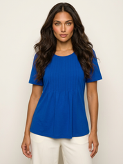 Romantische top met plooidetails - Sophie