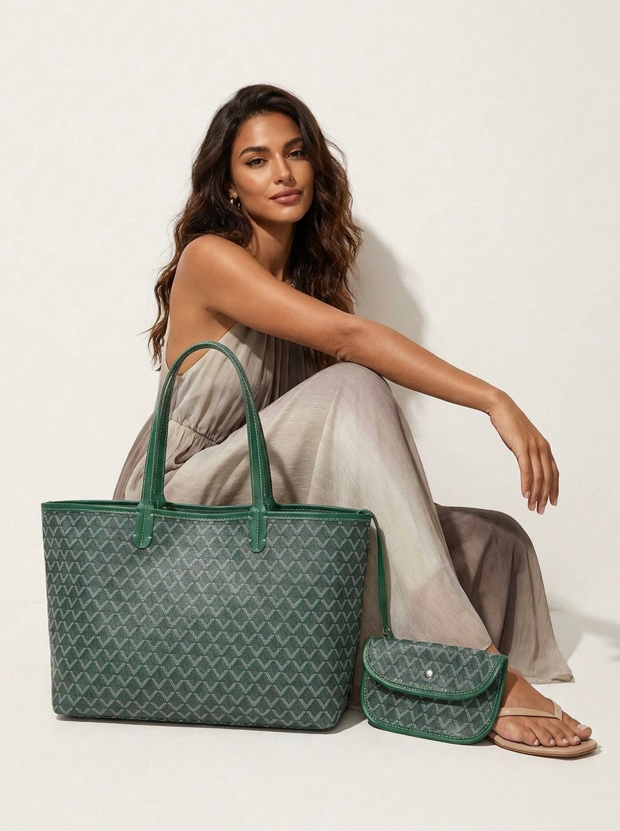 Shopper bag met etui - Sophie