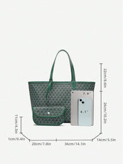Shopper bag met etui - Sophie