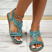 Sierlijke sandalen met strassdetails - Madelief