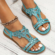 Sierlijke sandalen met strassdetails - Madelief