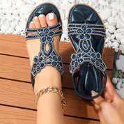 Sierlijke sandalen met strassdetails - Madelief