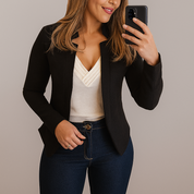 Slim fit dames blazer - Suus