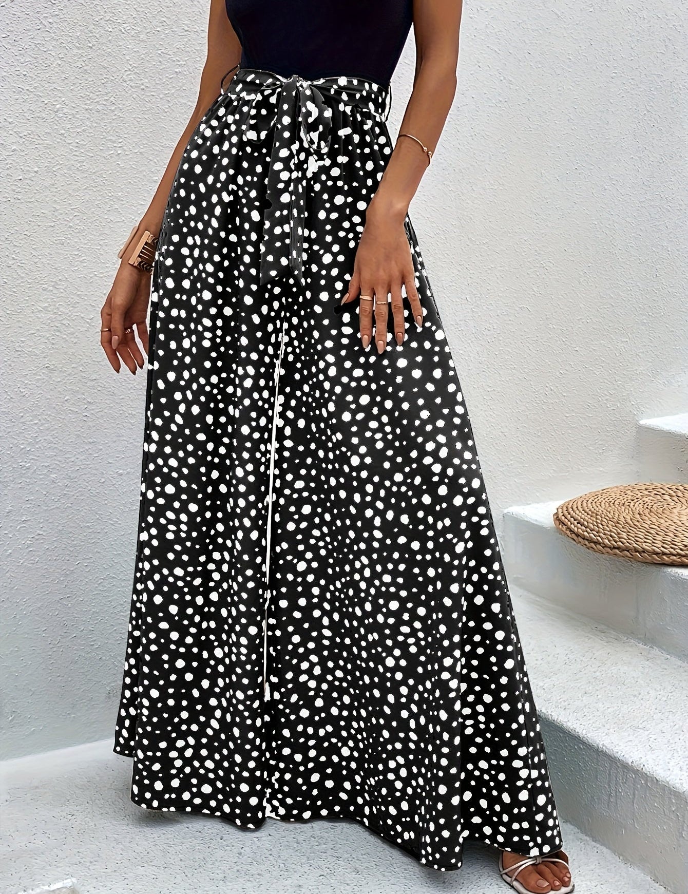 Flowy palazzo trousers – Mirelle