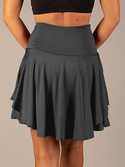 Sportieve skort met hoge taille - Mila