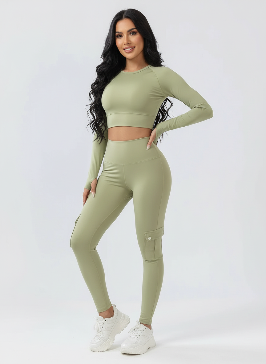 Sportieve cargo dames legging – Motion