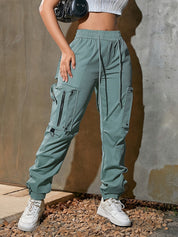 Sportieve cargo jogger dames – Nyra