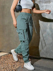 Sportieve cargo jogger dames – Nyra