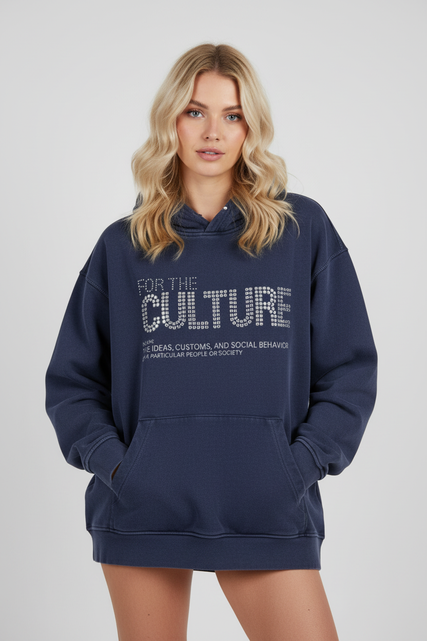 Statement hoodie "For The Culture"