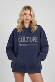 Statement hoodie "For The Culture"