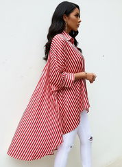 Statement stripe tuniek – Elowen