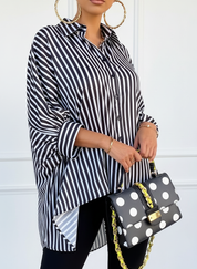 Statement stripe tuniek – Elowen