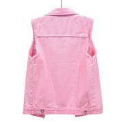 Stijlvol dames denim gilet – Amélie