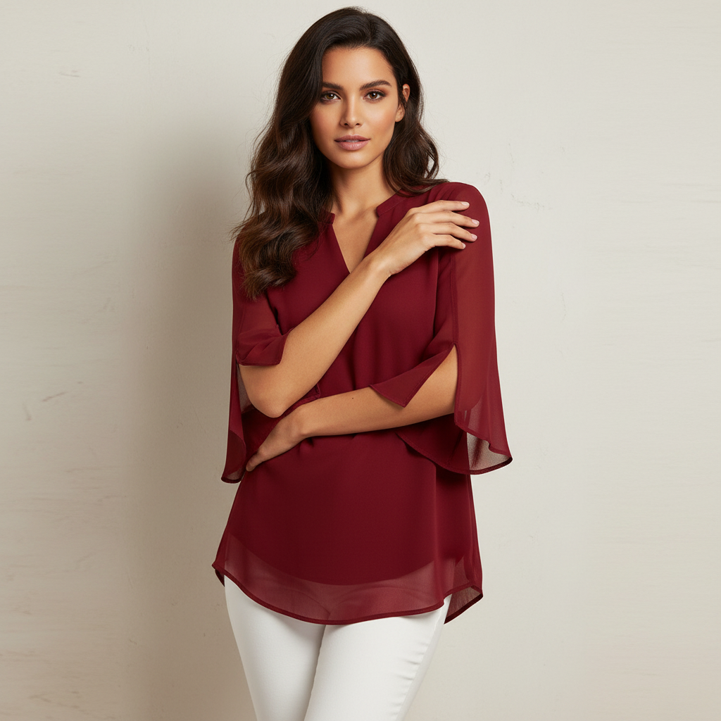 elegante en comfortabele blouse voor een tijdloze look.