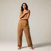 comfortabele en duurzame outfit met moderne pasvorm