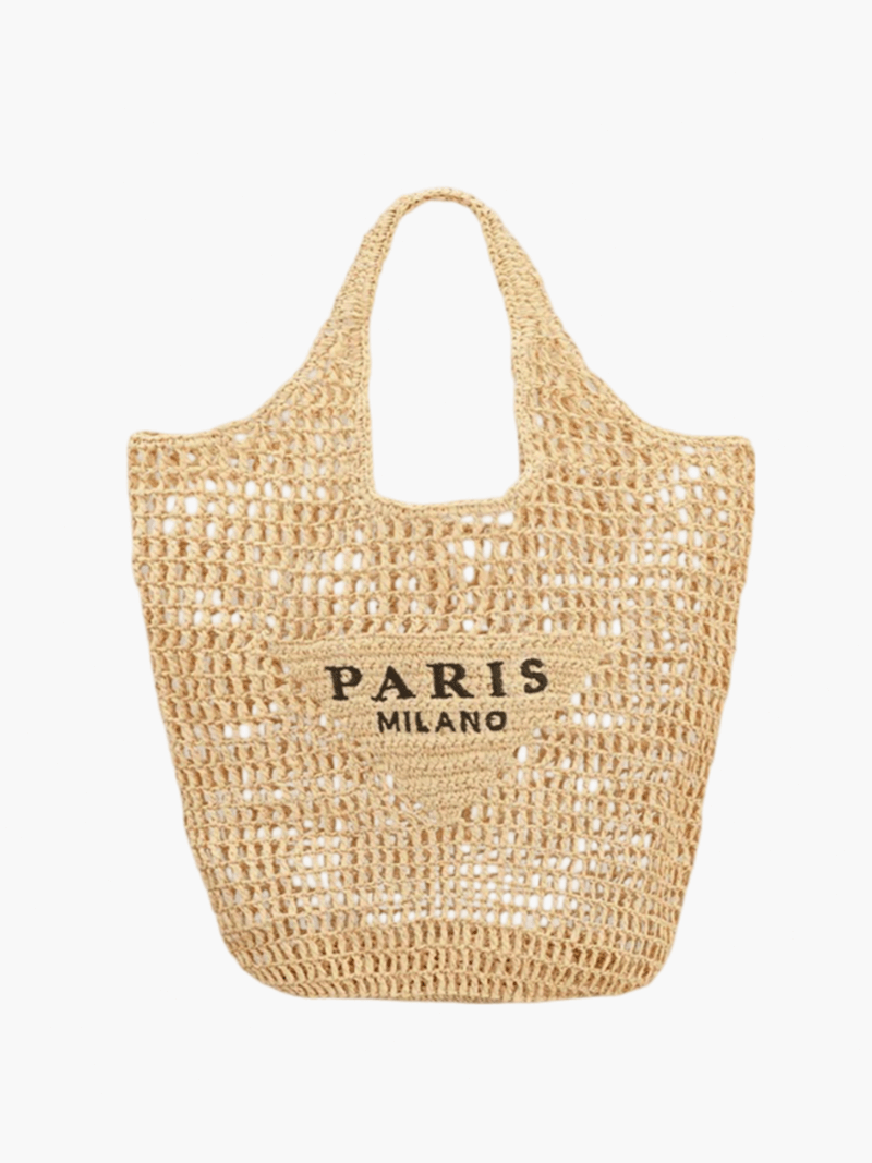 Stijlvolle gehaakte beach tote - Riviera