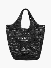 Stijlvolle gehaakte beach tote - Riviera