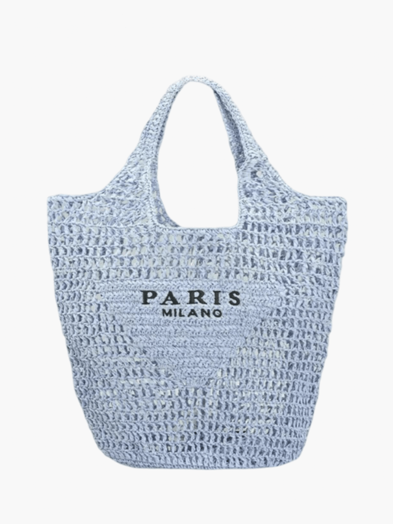 Stijlvolle gehaakte beach tote - Riviera