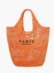 Stijlvolle gehaakte beach tote - Riviera