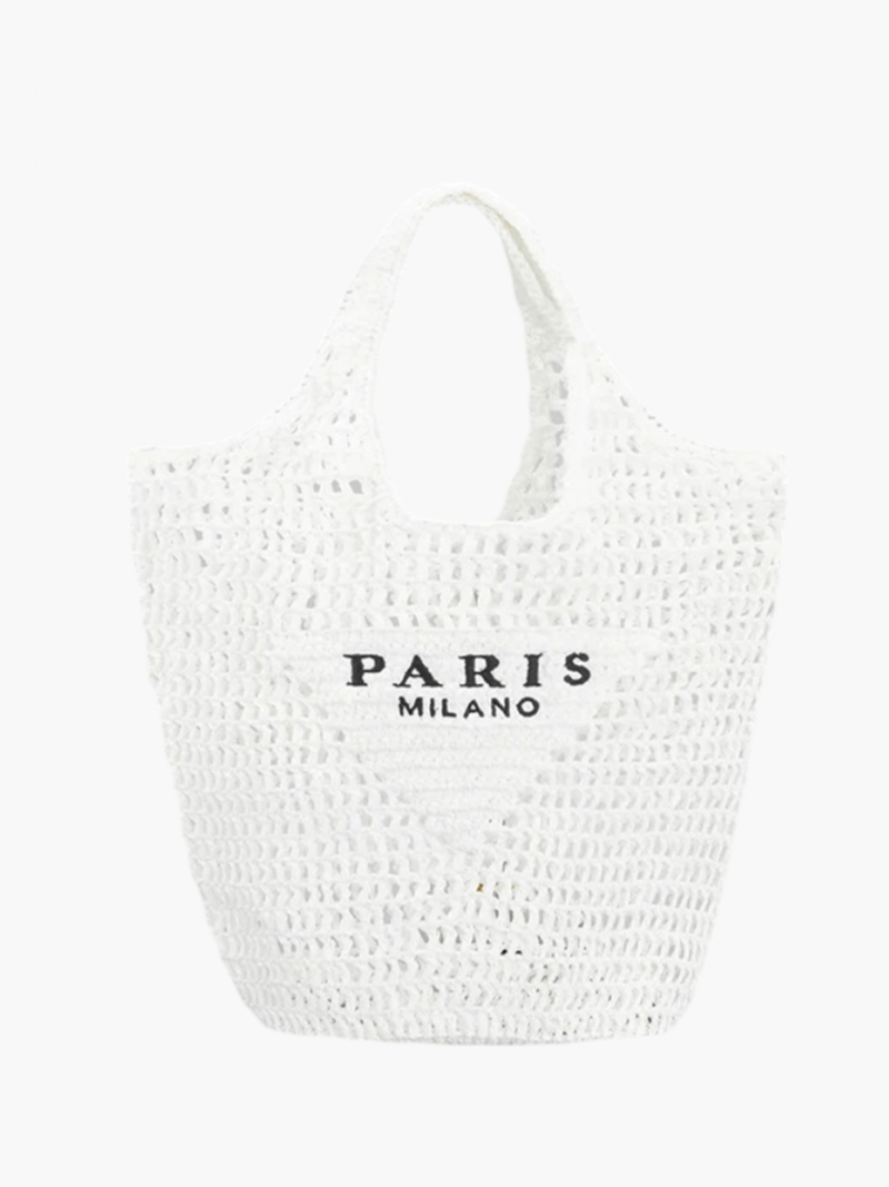 Stijlvolle gehaakte beach tote - Riviera