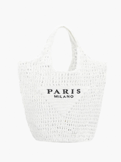 Stijlvolle gehaakte beach tote - Riviera