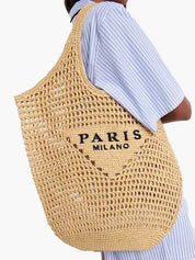 Stijlvolle gehaakte beach tote - Riviera