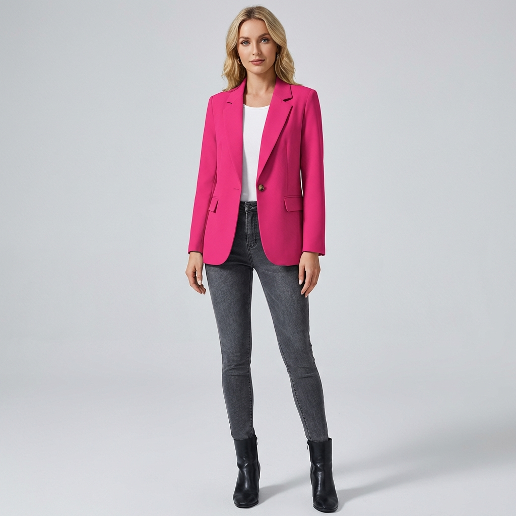 Stylish women's blazer with an elegant fit – Camille