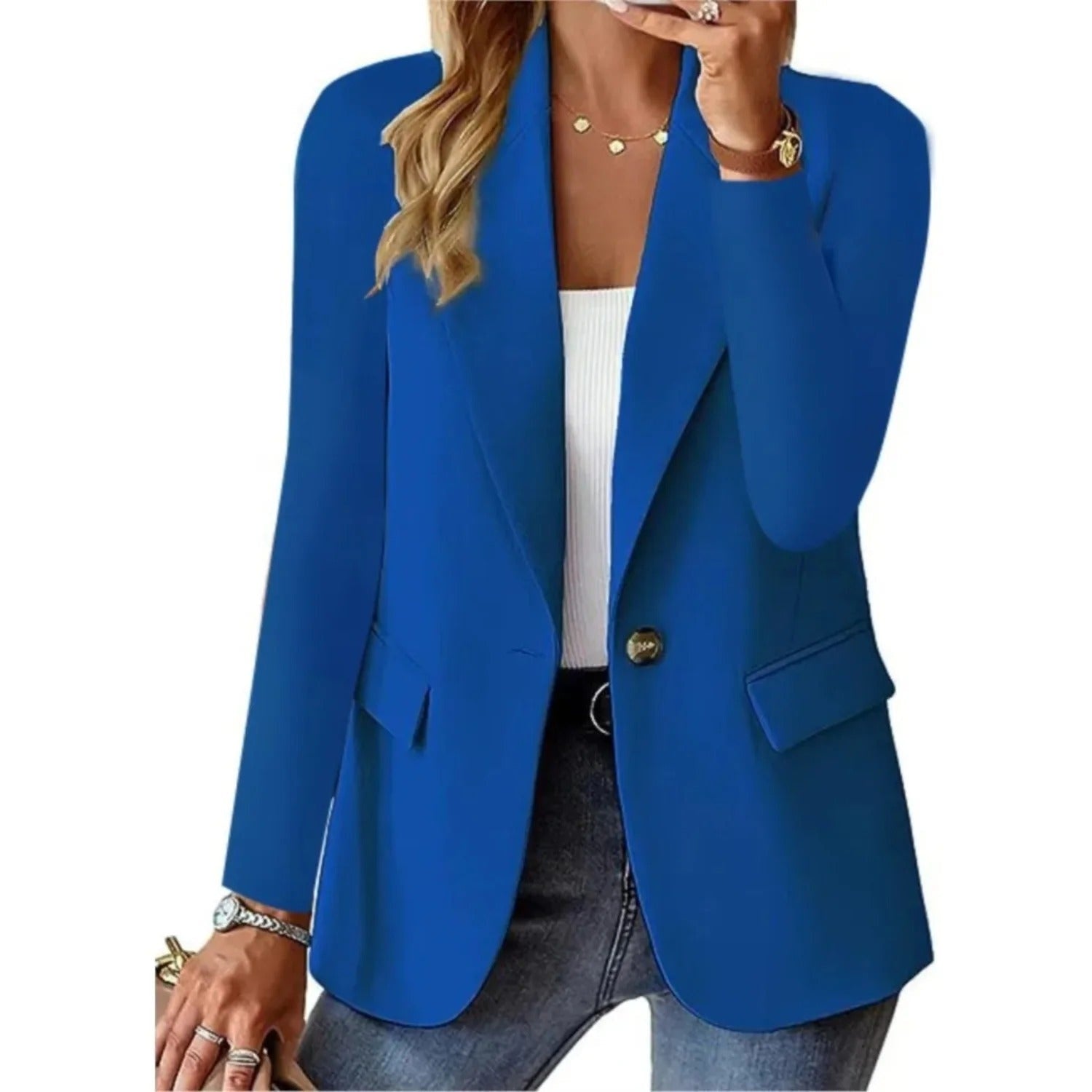 Stijlvolle dames blazer met elegante pasvorm – Camille