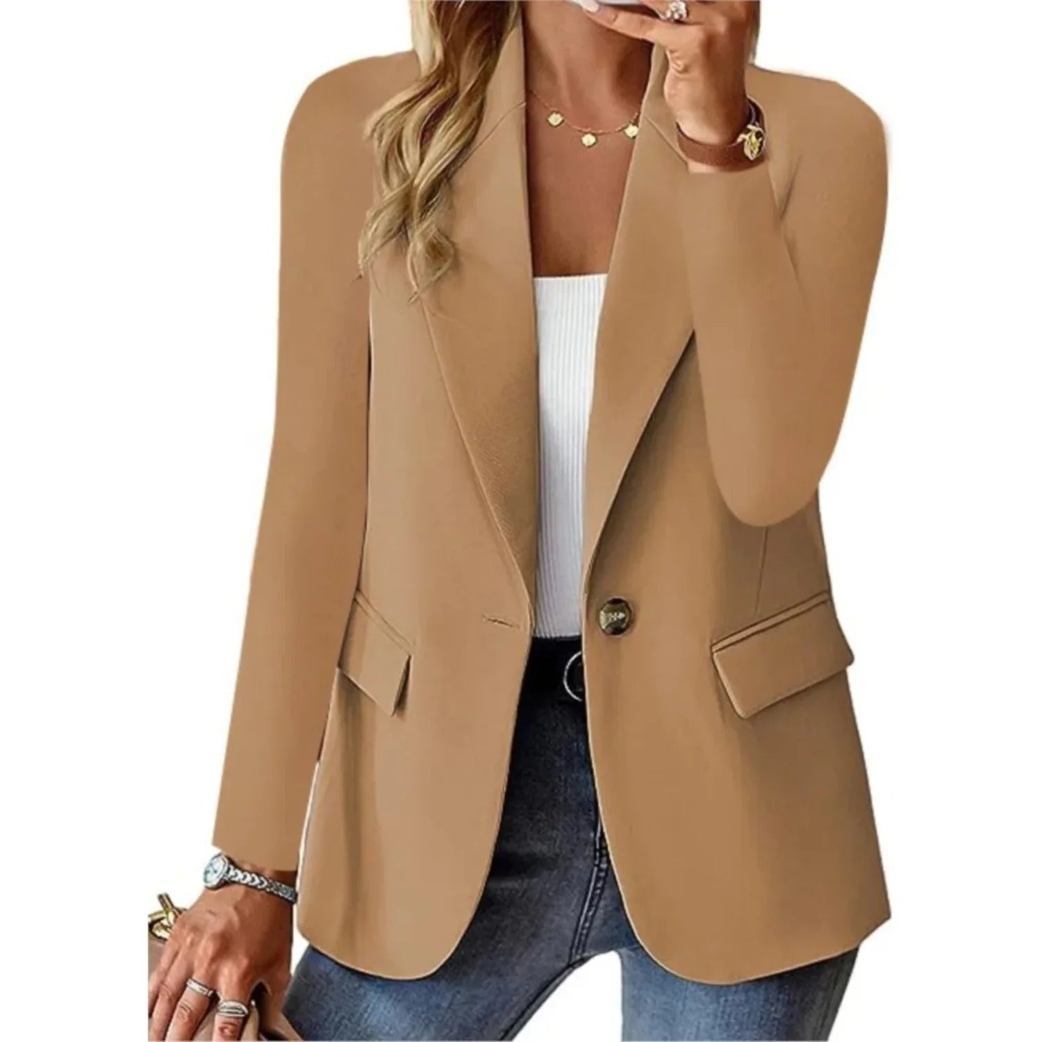 Stylish women's blazer with an elegant fit – Camille