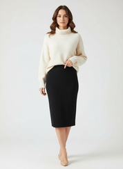Stijlvolle dames midi rok – Juliette