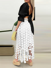 Stijlvolle dames midi rok – Solara