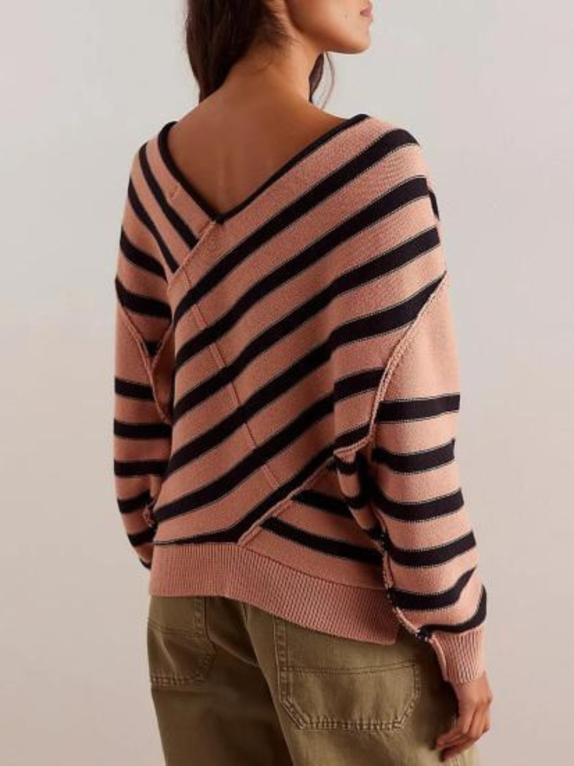 Stijlvolle dames off-shoulder trui – Elara