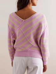 Stijlvolle dames off-shoulder trui – Elara