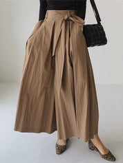 Stijlvolle high-waist culotte pantalon dames – Aureline