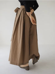 Stijlvolle high-waist culotte pantalon dames – Aureline