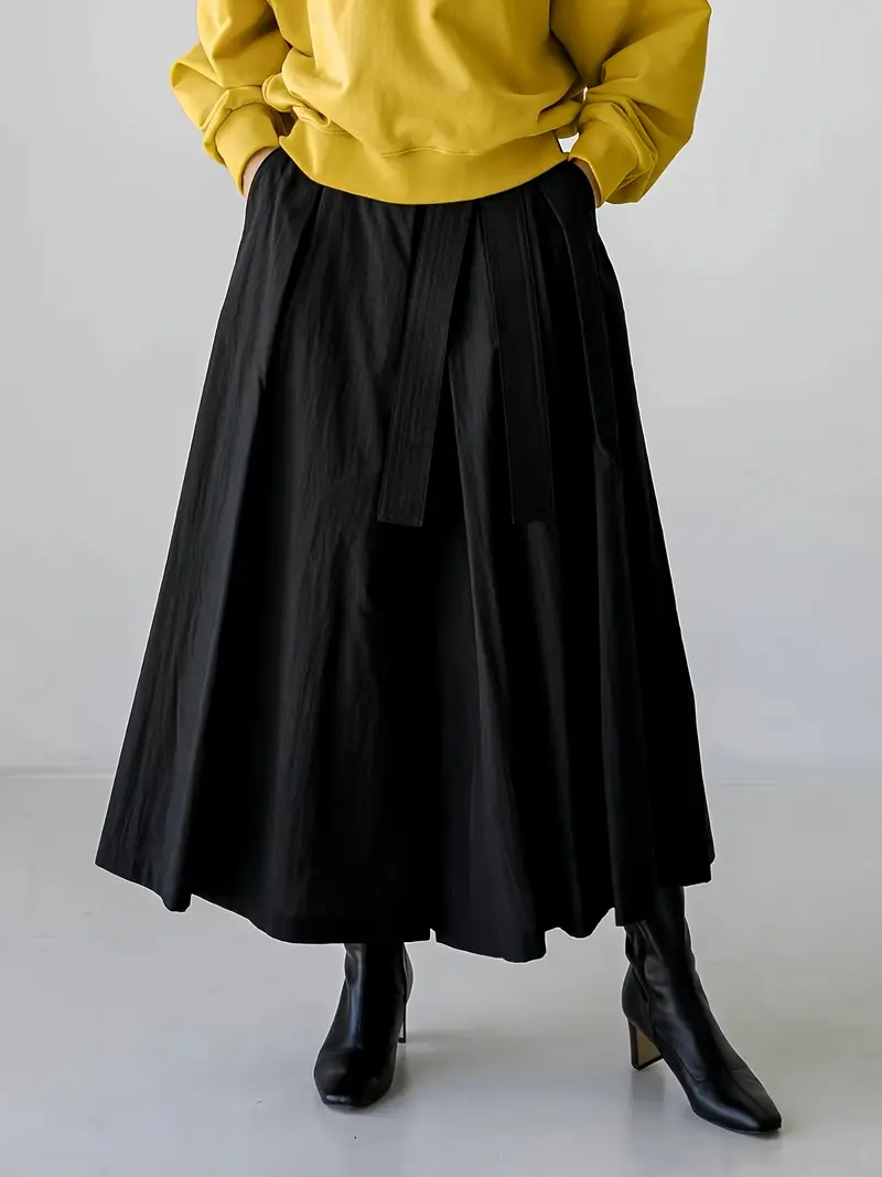 Stijlvolle high-waist culotte pantalon dames – Aureline