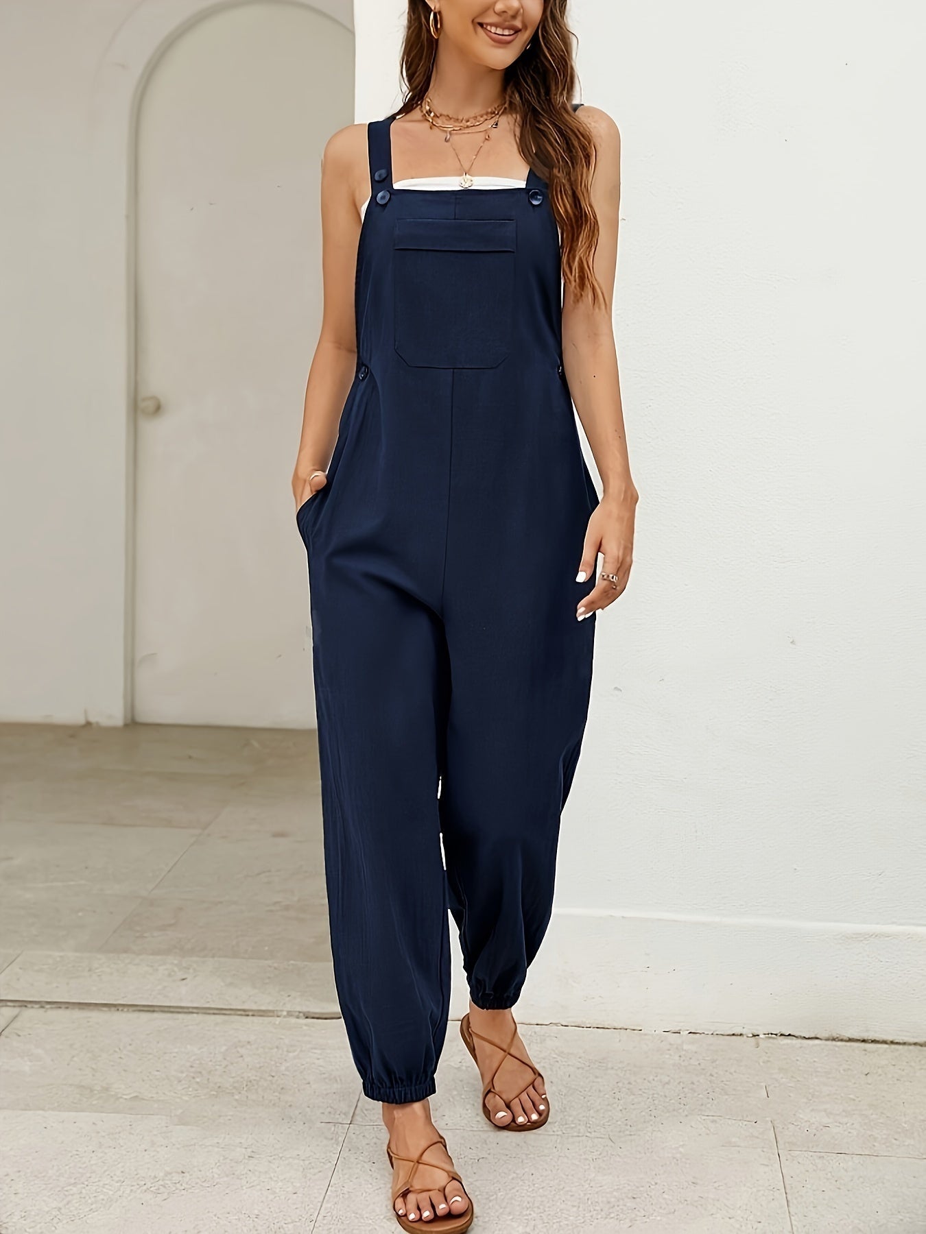 Stijlvolle overall jumpsuit dames – Camille