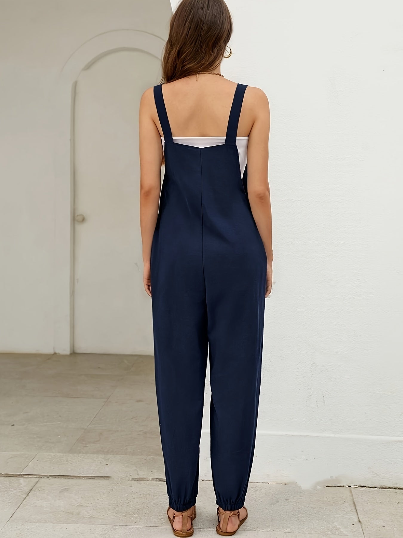 Stijlvolle overall jumpsuit dames – Camille